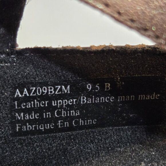 Aravon Portia Brown Leather Mary Jane Shoes Low Heel Size 9.5B Comfort Low Heel - Picture 7 of 8